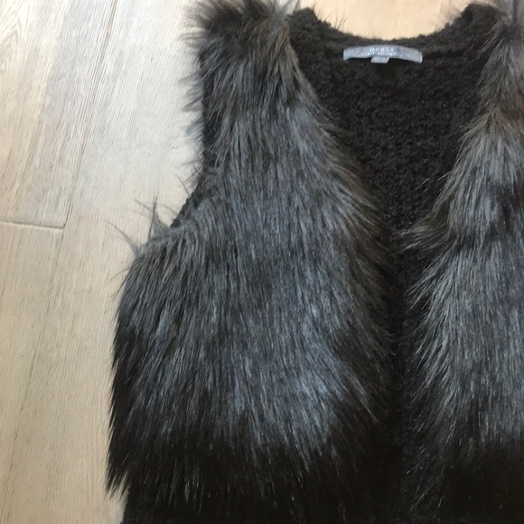 Guess Faux Fur Vest - Picture 3 of 4